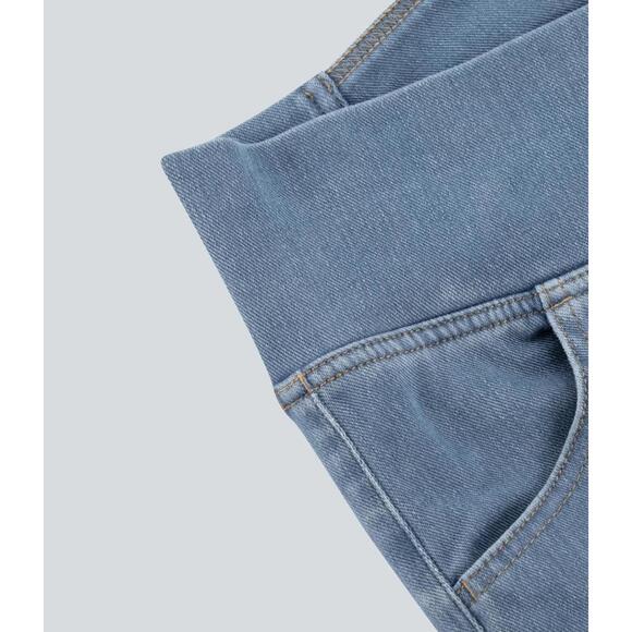 NWT Halara Flex™ High Waisted Crossover Pocket Washed Casual Jeans Size XL - Picture 11 of 11